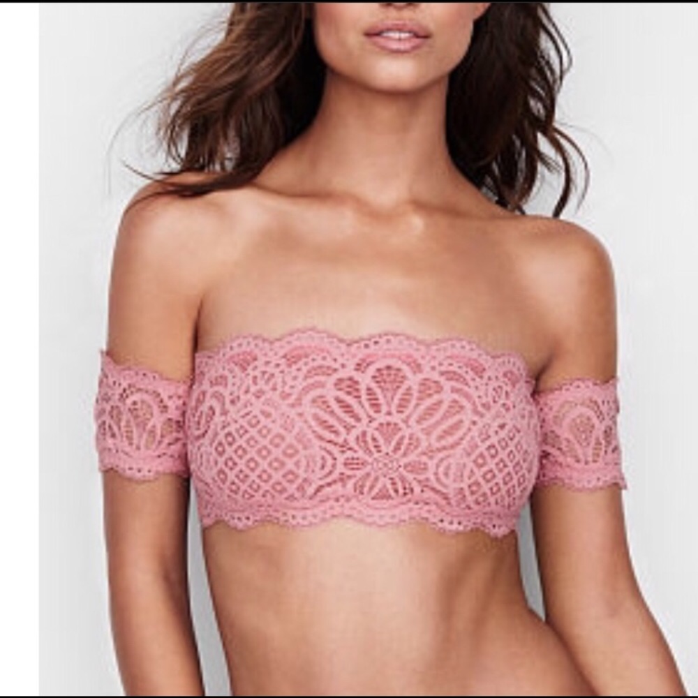 NWT VS Lace off the shoulder Bralette
